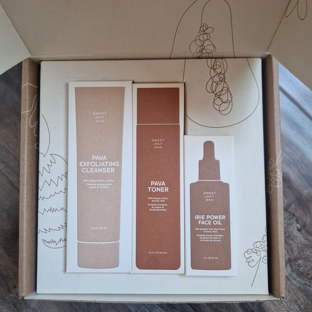 Sweet July Skincare Essentials Set